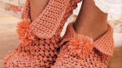 Anlatımlı Ponponlu Patik Modelleri