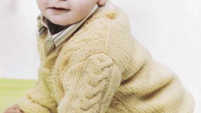 Anlatımlı Örgü Erkek Bebek Hırka Modelleri