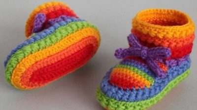 Anlatımlı Örgü Bot Patik Yapılışı