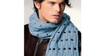 Anlatımlı Erkek Örgü Atkı Modelleri