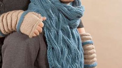 Anlatımlı Erkek Yün Atkı Yapımı